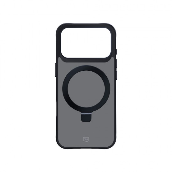 3mk Smoke Case Mag&Stand for iPhone 17 Pro - Black