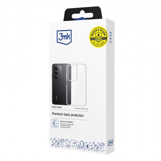 3mk Armor Case for Xiaomi Redmi 15 5G - transparent