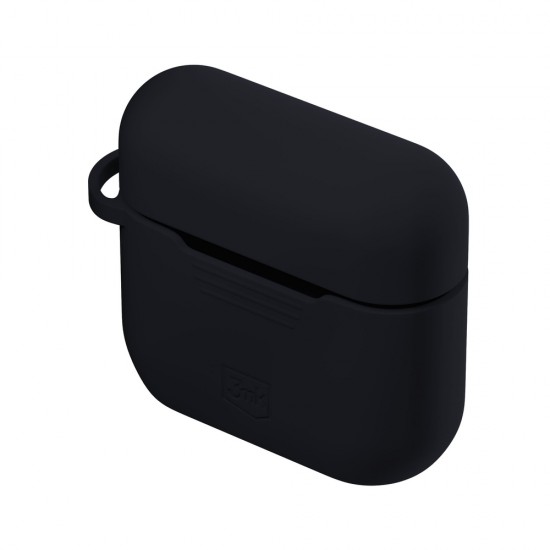 3mk Silicone AirPods Case for AirPods Pro 3 - Black