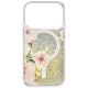Uniq Coehl Fleurette Magnetic Charging Case for iPhone 17 Pro - Transparent