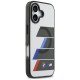 BMW M IML Metal Buttons Tricolor Lines MagSafe Case for iPhone 17 - Gray