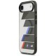 BMW M IML Metal Buttons Tricolor Lines MagSafe Case for iPhone Air - Gray