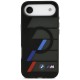 BMW M IML Metal Buttons Tricolor Lines MagSafe Case for iPhone Air - Black