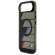 BMW M IML Metal Buttons Tricolor Lines MagSafe Case for iPhone Air - Black