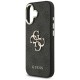 Guess 4G Big 4G Classic Logo Case for iPhone 17 - Black and Gold