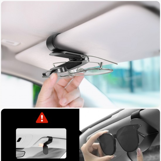 Joyroom JR-ZS511 Sun Visor Holder with Magnetic Clip - Black