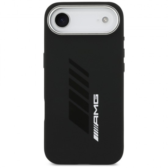 AMG Silicone Oversize Rhombs MagSafe Case for iPhone Air - Black