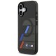 BMW M IML Metal Buttons Tricolor Lines MagSafe Case for iPhone 17 - Black
