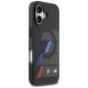 BMW M IML Metal Buttons Tricolor Lines MagSafe Case for iPhone 17 - Black