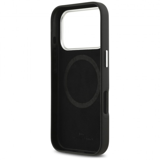 BMW Sign Full Wrapped Metal MagSafe Case for iPhone 17 Pro - Black