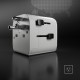 SBS universal travel adapter - EU 2xUSB-A - white