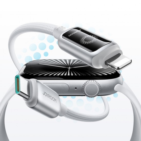 Kabel Joyroom S-A55 StarFlight 30W USB-C - Lightning 1,2m - biały