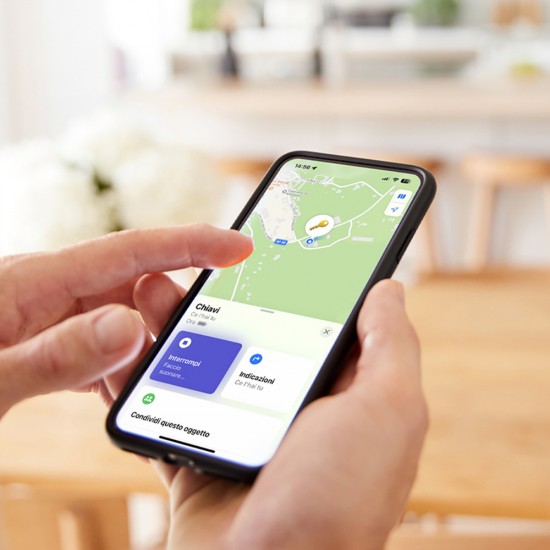 SBS universal locator Track My Dual set of 4 - black