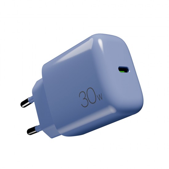 Puro Pro Lite 30W USB-C Wall Charger - Blue
