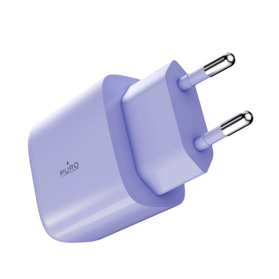 Puro Pro Lite 30W USB-C Wall Charger - Purple
