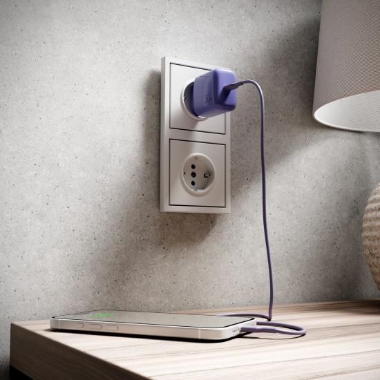 Puro Pro Lite 30W USB-C Wall Charger - Purple