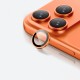 AmazingThing AR Sapphire Camera Lens Glass for iPhone 17 Pro / Pro Max - with Orange Frame