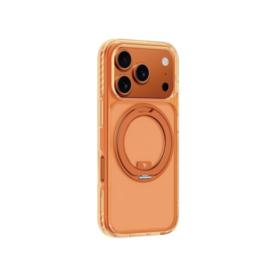 AmazingThing Titan Pro Spin case for iPhone 17 Pro compatible with MagSafe - orange