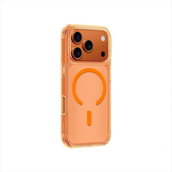 AmazingThing Minimal case for iPhone 17 Pro, compatible with MagSafe - orange