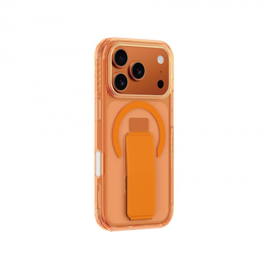 AmazingThing Titan Pro Holder Case for iPhone 17 Pro Max Compatible with MagSafe - Orange