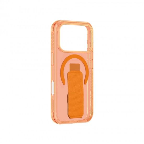 AmazingThing Titan Pro Holder Case for iPhone 17 Pro Max Compatible with MagSafe - Orange