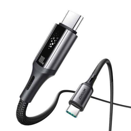 Joyroom S-A60 StarTalk 100W USB-C - USB-C Cable 1.2m - Black