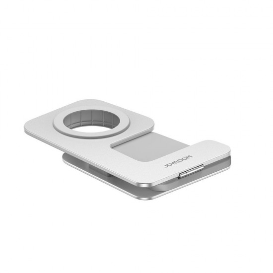 Joyroom JR-W18 inductive charger holder for smartwatches - silver