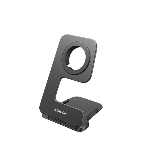 Joyroom JR-W18 inductive charger holder for smartwatches - black