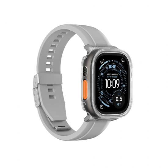 AmazingThing Minimal Protective Case for Apple Watch UItra 3 49mm - Transparent