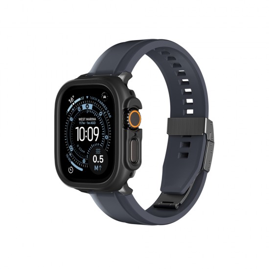 AmazingThing Minimal Protective Case for Apple Watch UItra 3 49mm - Black