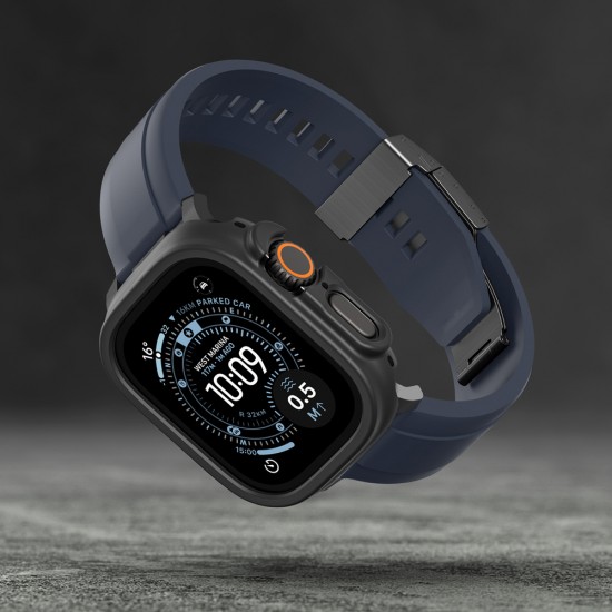 AmazingThing Minimal Protective Case for Apple Watch UItra 3 49mm - Black