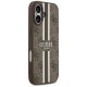 Guess 4G Printed Stripes MagSafe case for iPhone 17 - brown