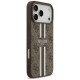 Guess 4G Printed Stripes MagSafe case for iPhone 17 Pro Max - brown