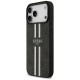Guess 4G Printed Stripes MagSafe case for iPhone 17 Pro Max - black