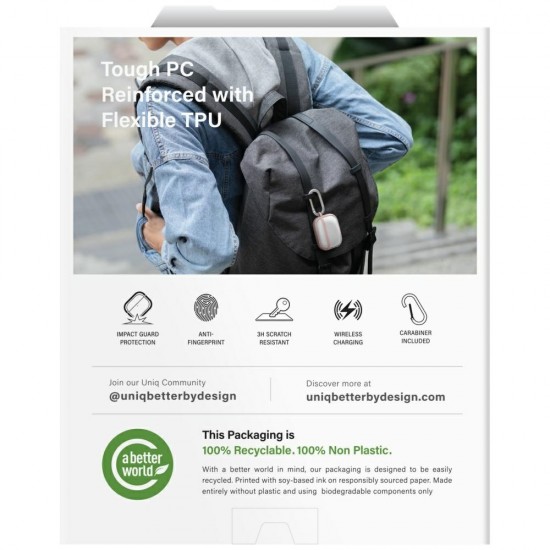 Uniq Veren Case for AirPods Pro 3 - Brown