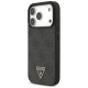 Guess 4G Strap Triangle Logo MagSafe case for iPhone 17 Pro - black