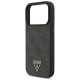Guess 4G Strap Triangle Logo MagSafe case for iPhone 17 Pro - black