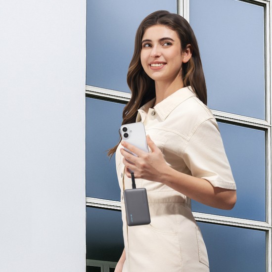 Cuktech CP132ML 10000mAh MagSafe Compatible Power Bank - Black