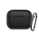 Tech-Protect Silicone Hook Case for AirPods Pro 3 - Black
