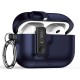 Tech-Protect Slim Hook Case for AirPods Pro 3 - Navy Blue