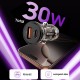 Tech-Protect CC01 30W 2-Port USB-A / USB-C Car Charger - Black