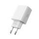 Tech-Protect NC20W Wall Charger with 100 cm USB-C / Lightning Cable - White