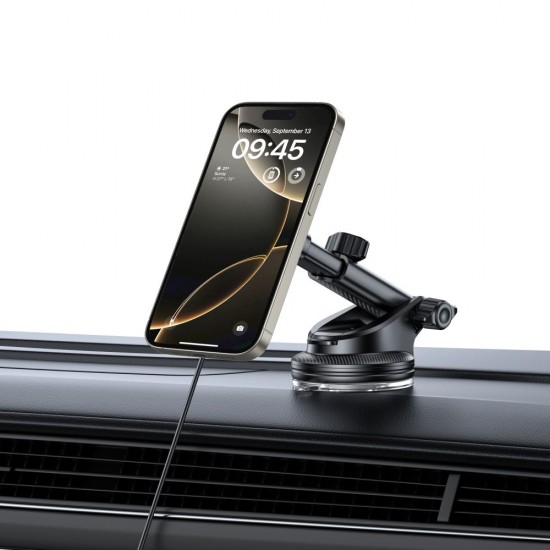 Tech-Protect mm15W-V10 Magnetic MagSafe Car Holder for Cockpit/Windshield/Air Vent - Black