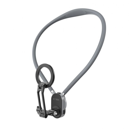 Tech-Protect AC200 Magnetic MagSafe Mount for Phone, GoPro, DJI - Gray