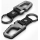 Tech-Protect Slidelock Keychain - Black and Gray
