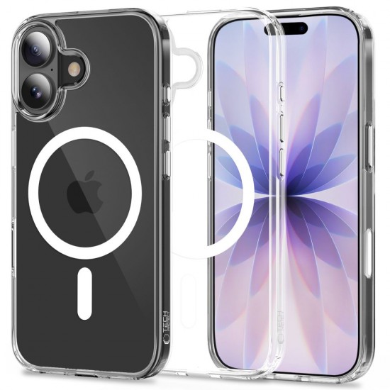 Tech-Protect Flexair Hybrid CC MagSafe Case for iPhone 17 - Clear