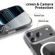 Tech-Protect Flexair Hybrid CC MagSafe Case for iPhone 17 Pro - Clear