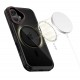 Tech-Protect MagHybrid MagSafe Case for iPhone 17 - Black and Red