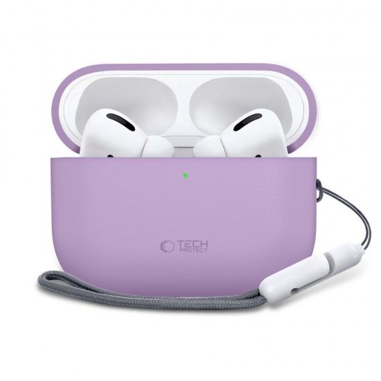Tech-Protect Silicone Case for AirPods Pro 3 - Purple