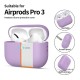 Tech-Protect Silicone Case for AirPods Pro 3 - Purple